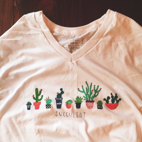 One Of A Kind Succulent Shirt - Picture 2 of 4