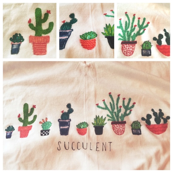 One Of A Kind Succulent Shirt - Picture 3 of 4
