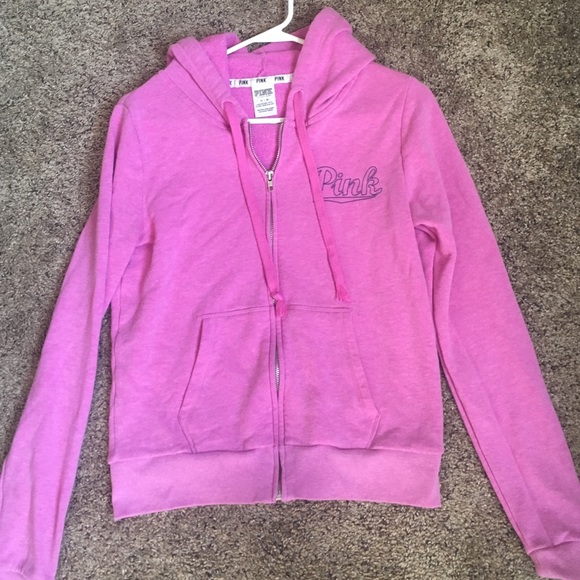 Pink Victoria's Secret hoodie