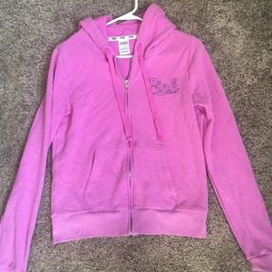 Pink Victoria's Secret hoodie