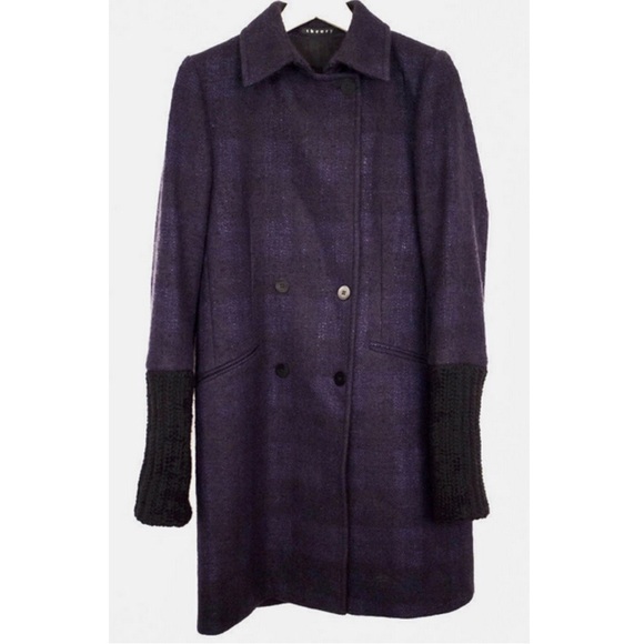 Theory Betje Wool Blend Coat - Picture 4 of 4