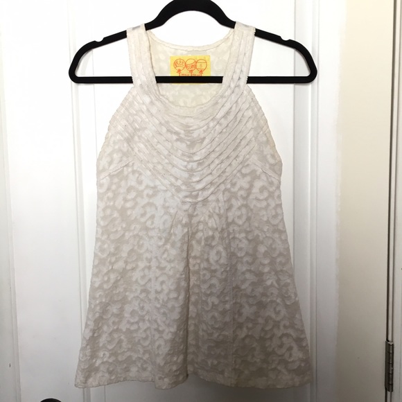 free people white tank top