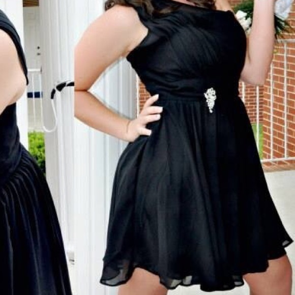 💋👯 little black formal dress - Picture 2 of 4
