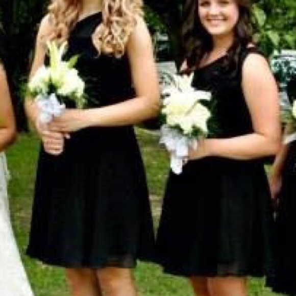 💋👯 little black formal dress - Picture 3 of 4