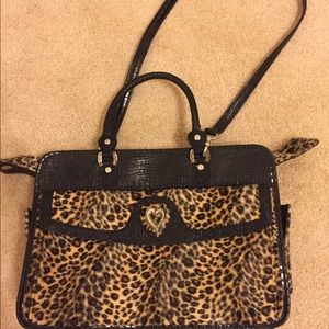Leopard Briefcase