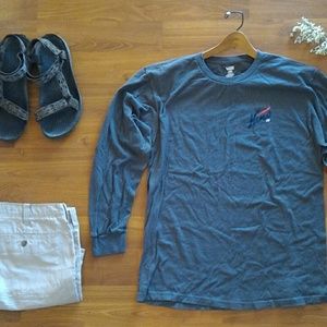 Vans long sleeve Grey shirt