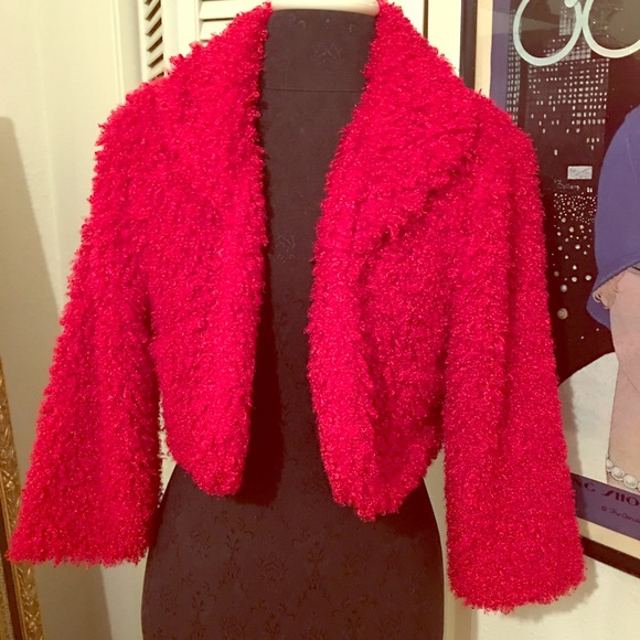 Faux fur jacket