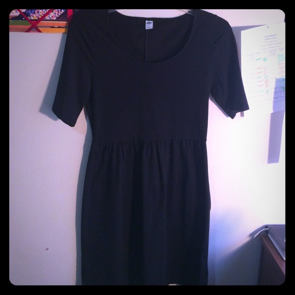 Simple black dress