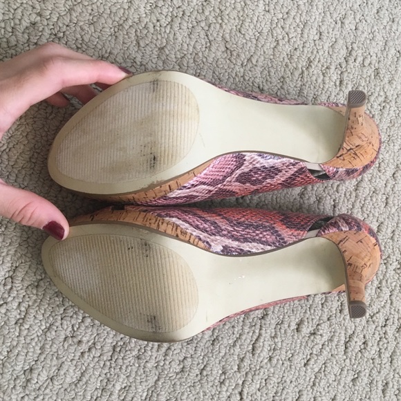 Alfani Fairfax snake heels - Picture 3 of 4
