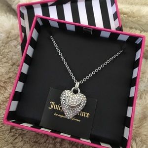 Juicy Couture Pave Swarovski Pendant 32"