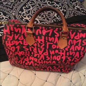 Limited Edition Stephen Sprouse Louis Vuitton Bag