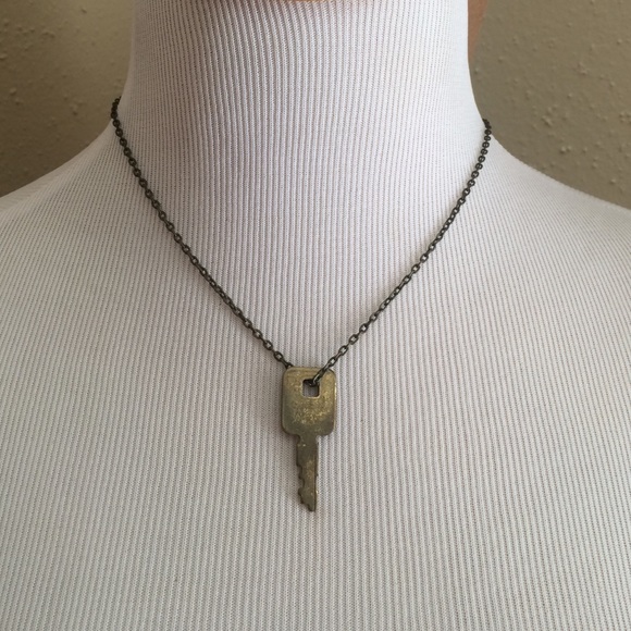 Vintage Upcycled Key Necklace