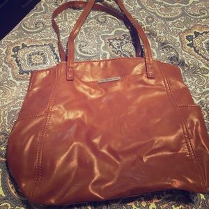Medium brown RELIC over the shoulder purse