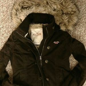 Hollister canvas jacket