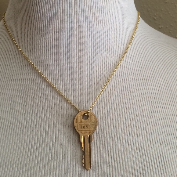Vintage Upcycled Key Necklace