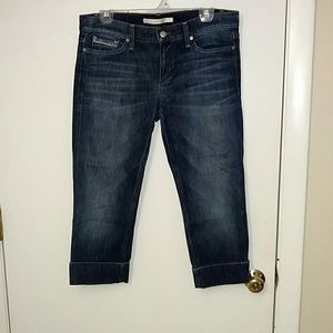 Joe's jean socialite kicker capris
