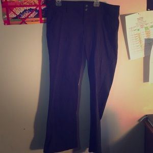 Black American eagle pants