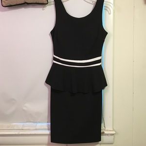 Black and white dress