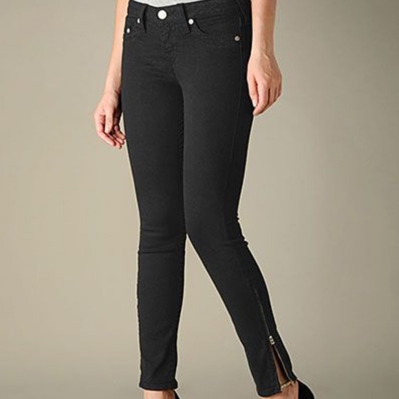 SOLD True Religion Tara Black Skinny Jeans