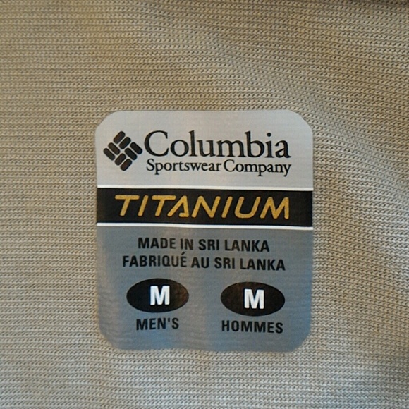 Columbia long sleeve half zip men's tee cream - Picture 3 of 4