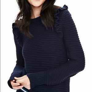 Banana Republic Ruffled Sweater