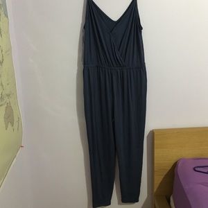 Navy blue jumpsuit