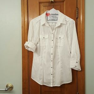 Hardly worn White House Black Market shirt
