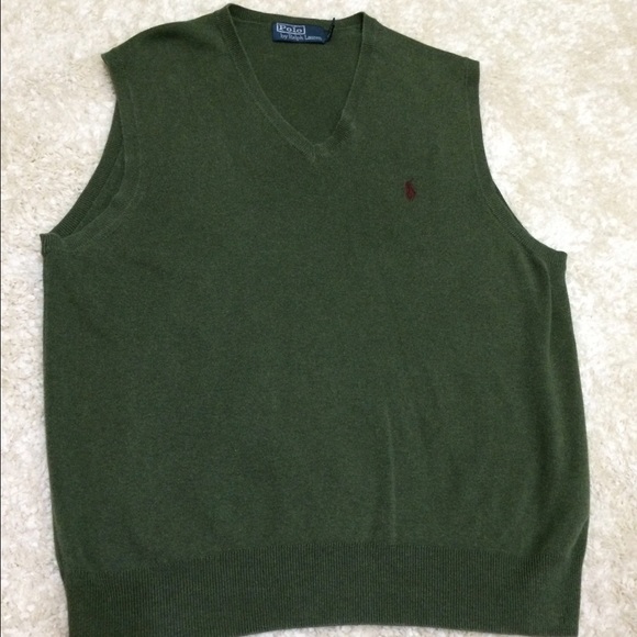 💥TODAY ONLY💥Ralph Lauren Sleeveless Mens Sweater - Picture 1 of 3