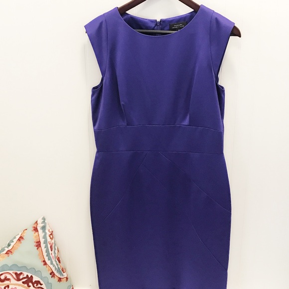 Tahari Electric Blue Dress