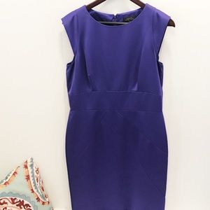 Tahari Electric Blue Dress