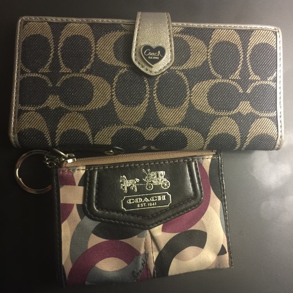 Two Coach Wallets