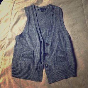 Banana Republic cashmere blend vest
