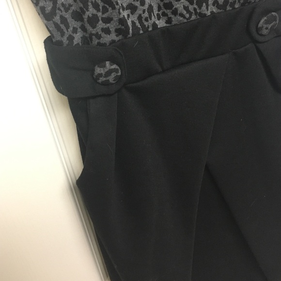 Papaya Dresses - Black and gray leopard dress Papaya Dresses - Black and gray leopard dress