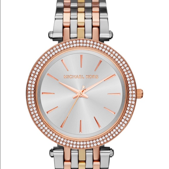Michael Kors Tri Tone Watch