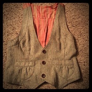 Vintage style vest
