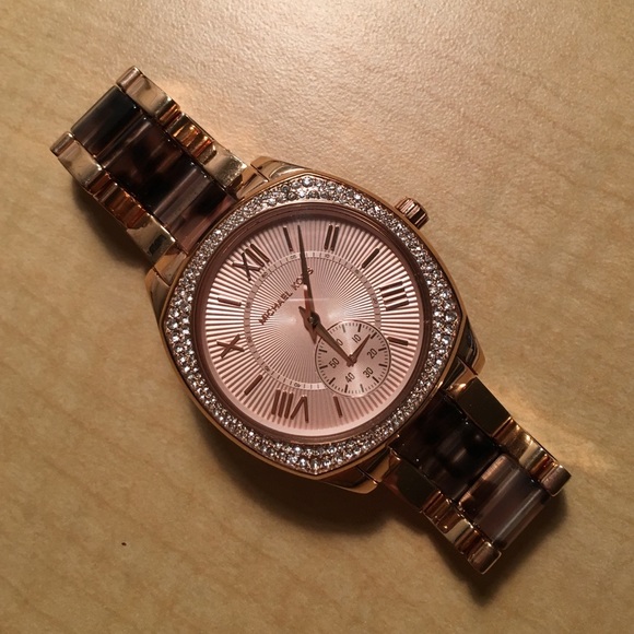 Micheal Kors Rose Gold/Bryn Rose Tone