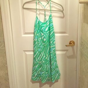 Lilly Pulitzer Green and Blue Dress