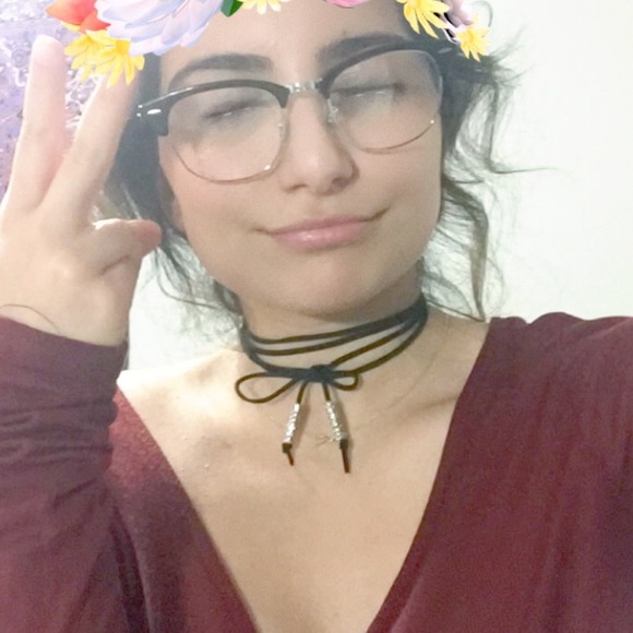 Boho Vegan Suede Wrap Choker - Picture 4 of 4