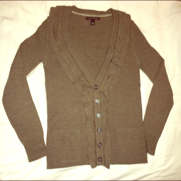 Banana Republic ruffle cardigan - Picture 1 of 4