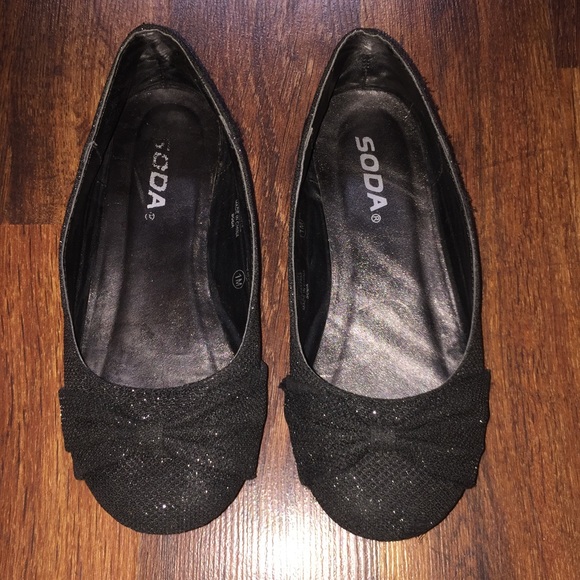 Black flats