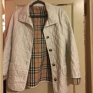 Authentic Burberry button up coat