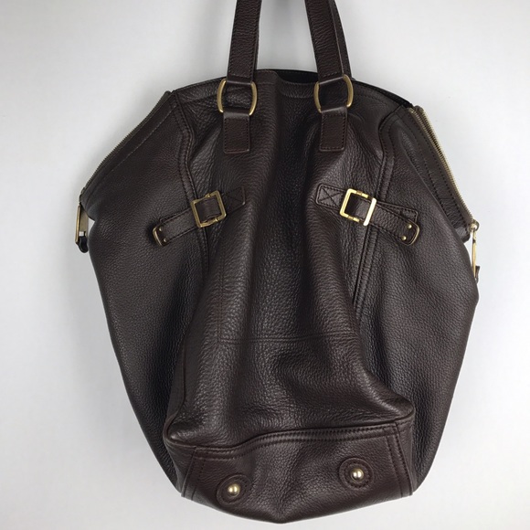 Auth Yves saint laurent brown bag