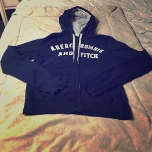 Abercrombie and Fitch Navy hoodie