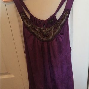 Dressy sleeveless top