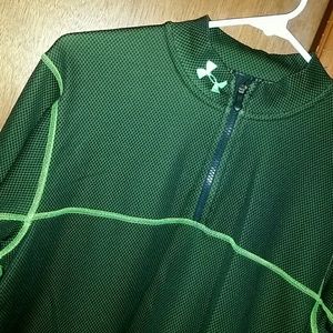 Green Under Armour hoodie