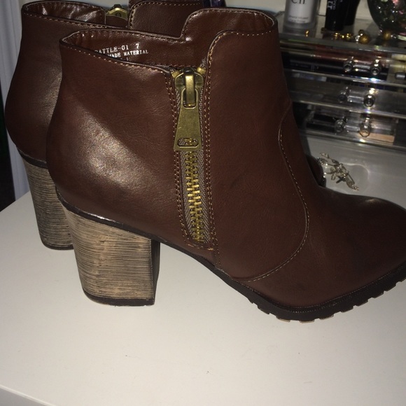 Brand New! Bamboo Ankle Booties