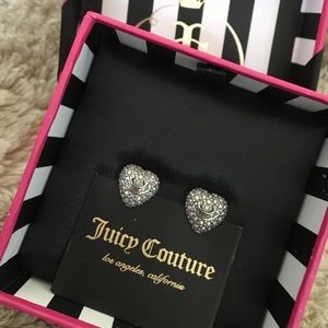 Juicy Couture Pave Swarovski Earrings