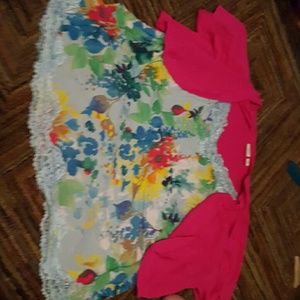 Spaghetti strap and shrug