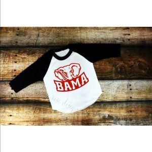 Raglan football shirt