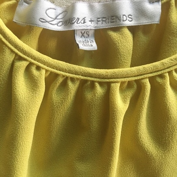 Boutique Bought Yellow Top - Picture 3 of 3